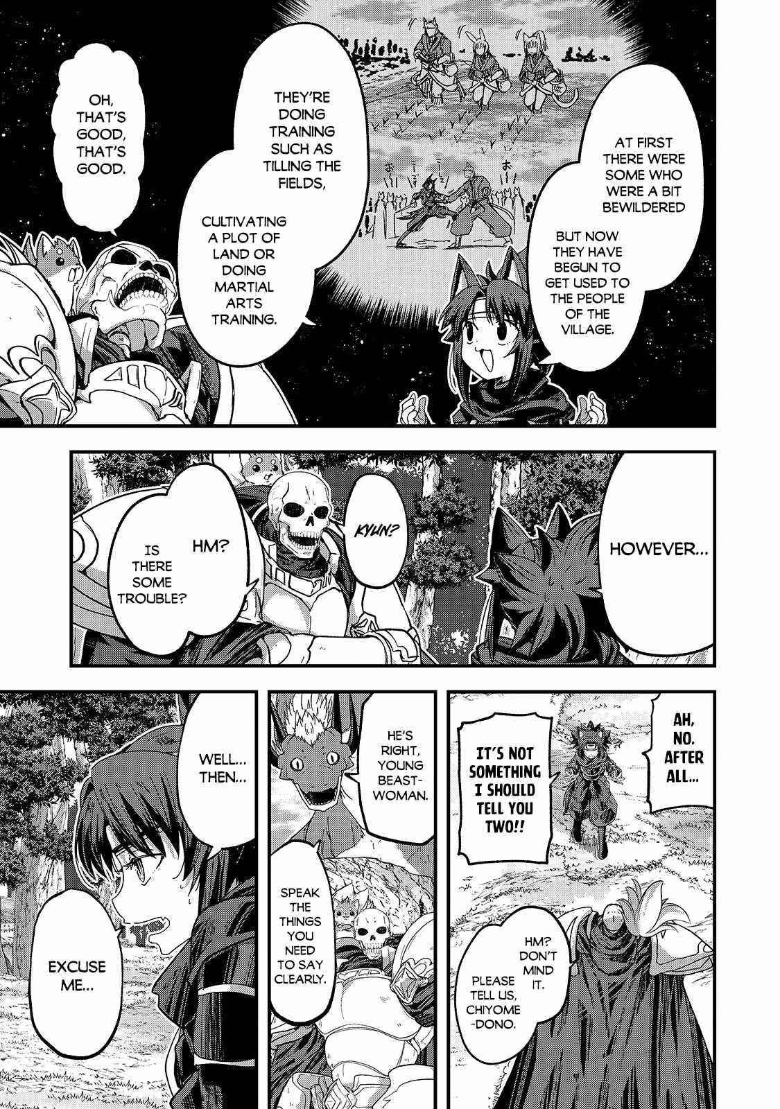 Gaikotsu Kishi-Sama, Tadaima Isekai E Odekake-Chuu Chapter 44 - Page 12 in English