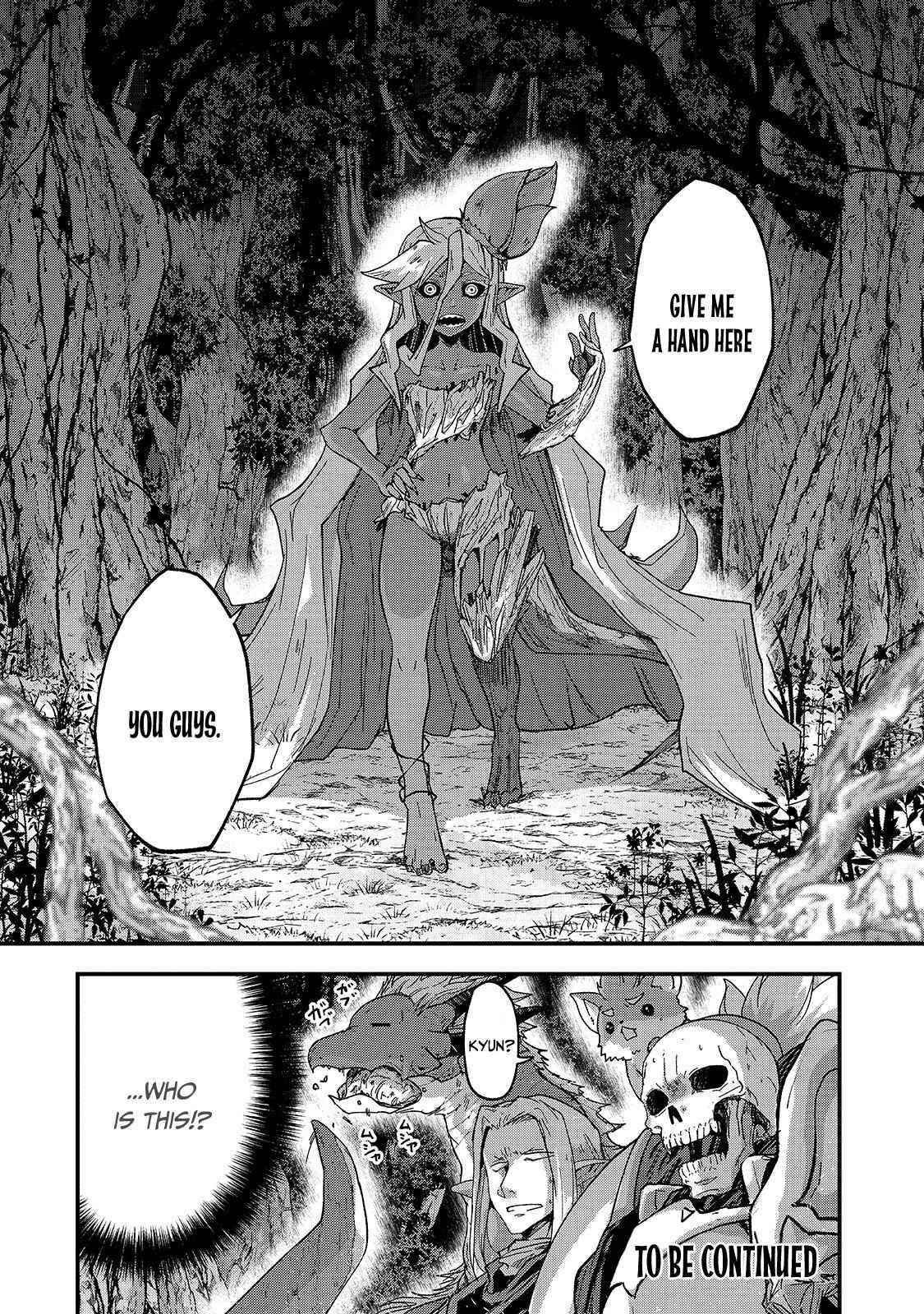 Gaikotsu Kishi-Sama, Tadaima Isekai E Odekake-Chuu Chapter 45 - Page 36 in English