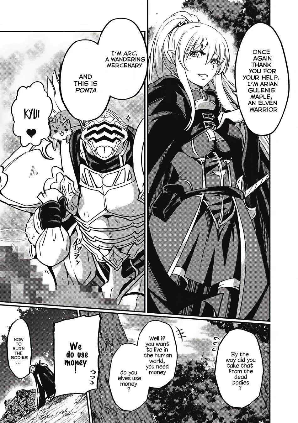 Gaikotsu Kishi-Sama, Tadaima Isekai E Odekake-Chuu Chapter 5 - Page 21 in English