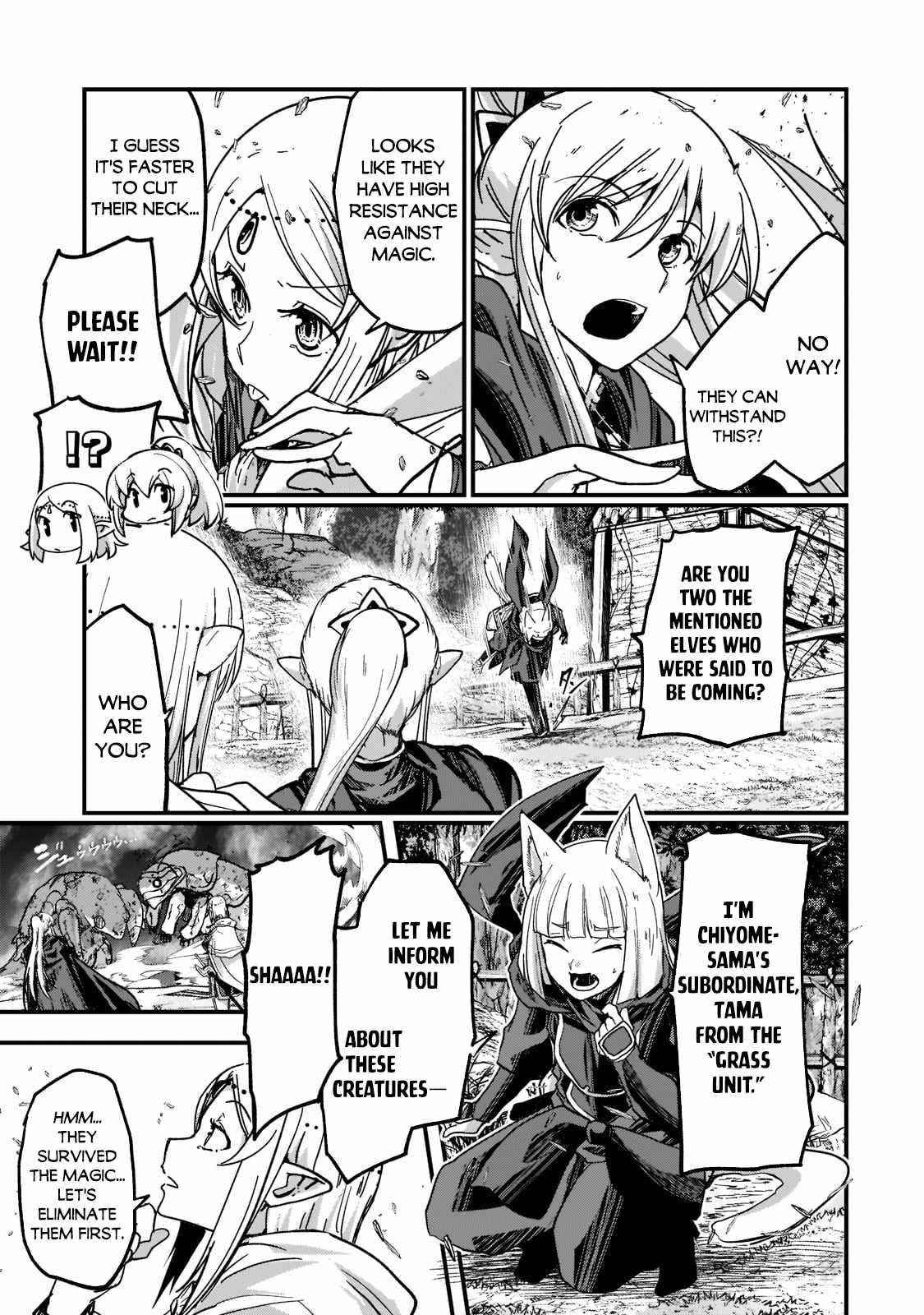 Gaikotsu Kishi-Sama, Tadaima Isekai E Odekake-Chuu Chapter 50 - Page 7 in English