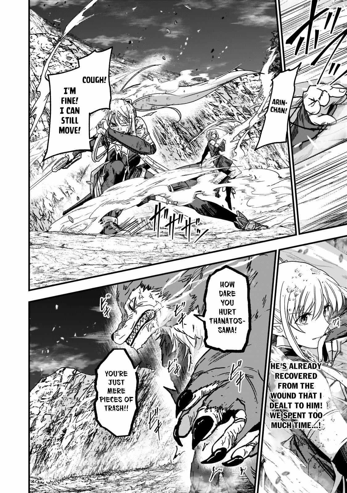 Gaikotsu Kishi-Sama, Tadaima Isekai E Odekake-Chuu Chapter 53 - Page 14 in English