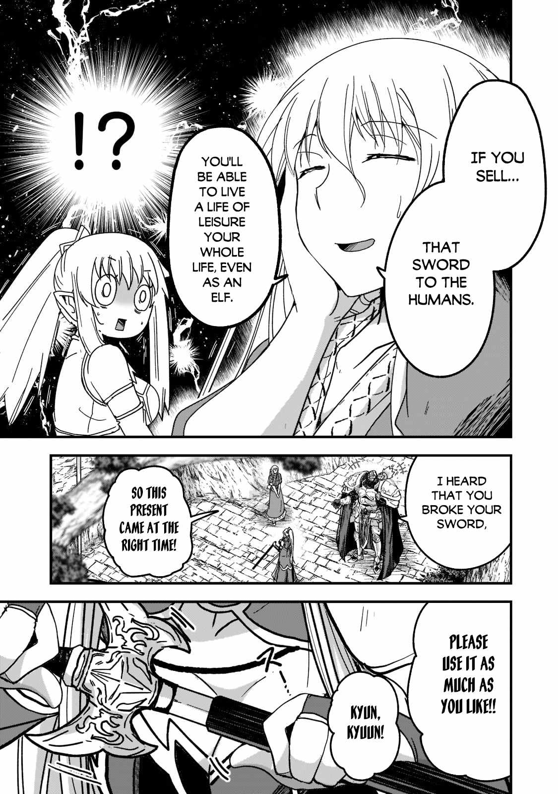 Gaikotsu Kishi-Sama, Tadaima Isekai E Odekake-Chuu Chapter 55.2 - Page 14 in English