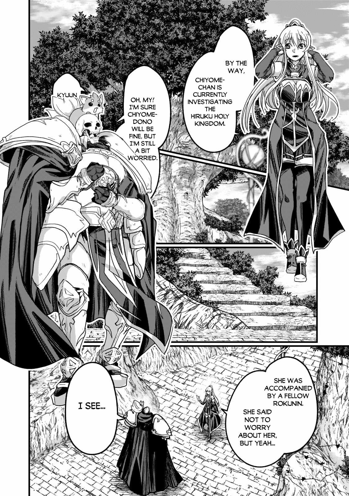 Gaikotsu Kishi-Sama, Tadaima Isekai E Odekake-Chuu Chapter 55.2 - Page 9 in English