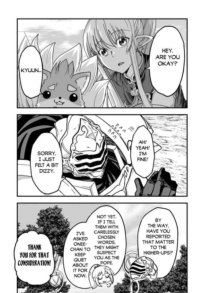 Gaikotsu Kishi-Sama, Tadaima Isekai E Odekake-Chuu Chapter 59.1 - Page 10 in English