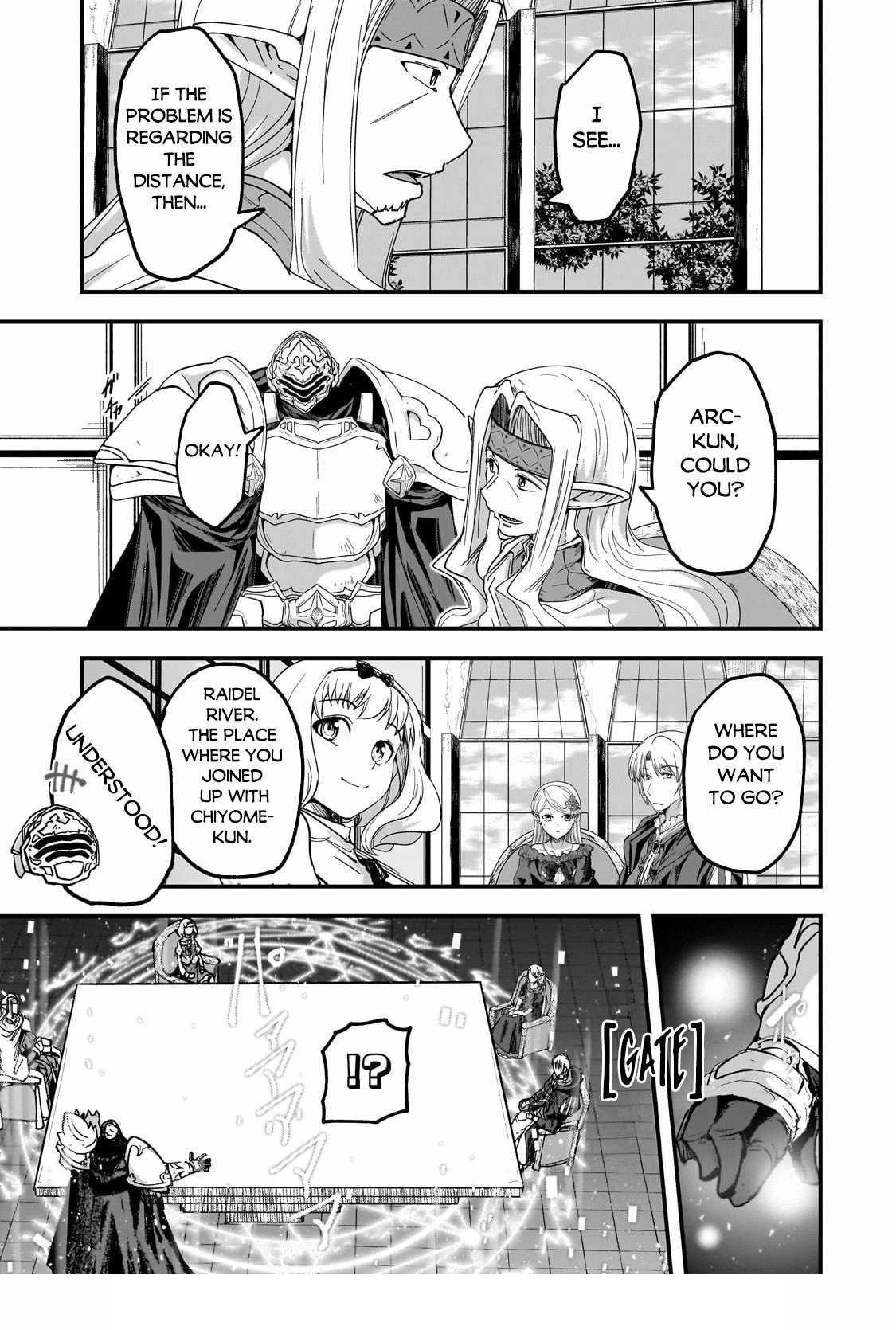 Gaikotsu Kishi-Sama, Tadaima Isekai E Odekake-Chuu Chapter 61.1 - Page 14 in English