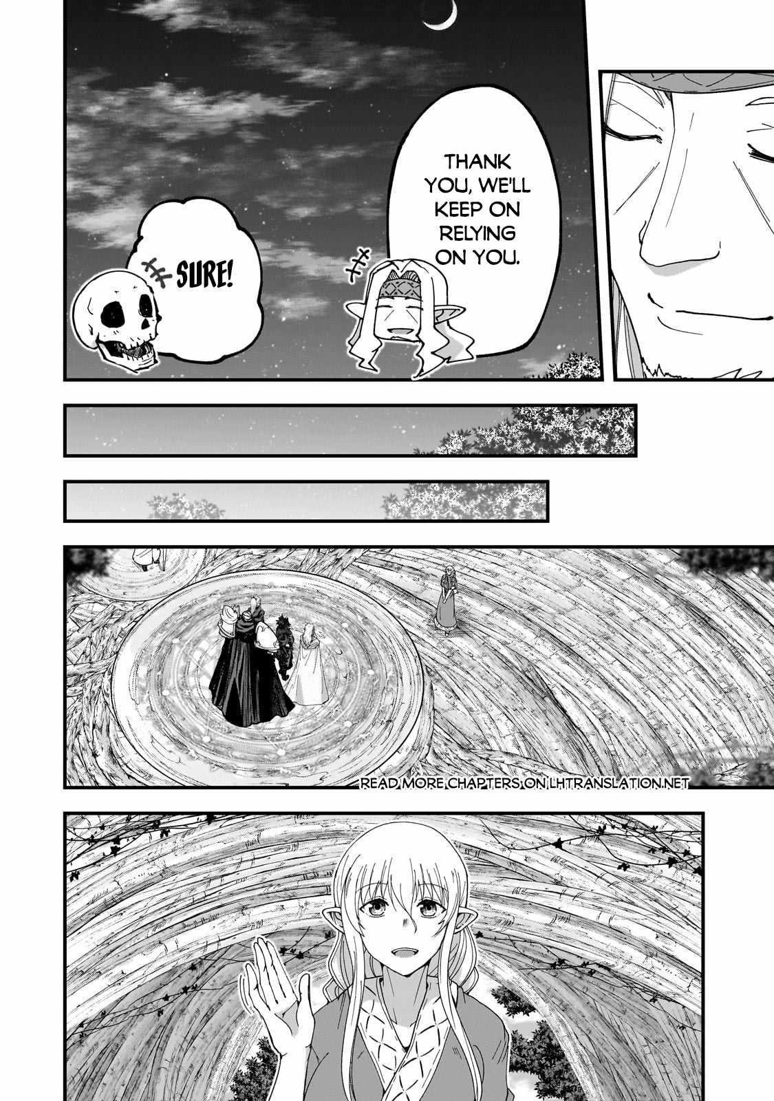 Gaikotsu Kishi-Sama, Tadaima Isekai E Odekake-Chuu Chapter 62.1 - Page 10 in English