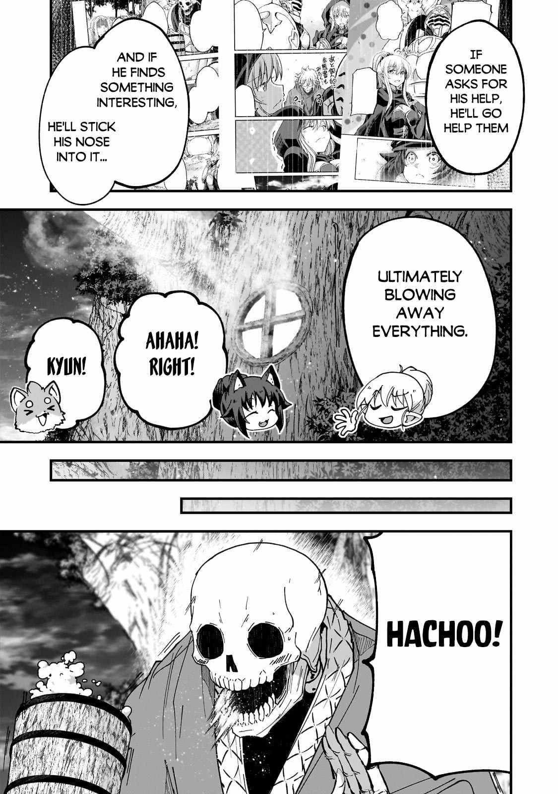 Gaikotsu Kishi-Sama, Tadaima Isekai E Odekake-Chuu Chapter 62.1 - Page 7 in English