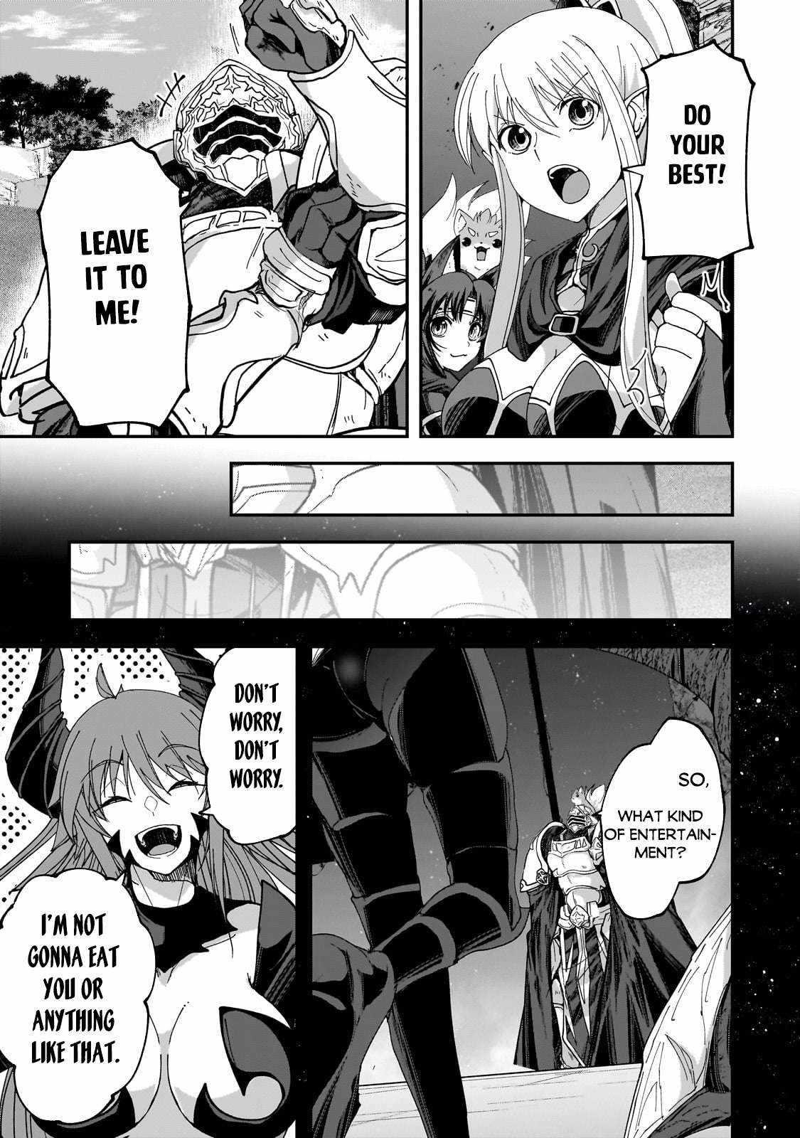 Gaikotsu Kishi-Sama, Tadaima Isekai E Odekake-Chuu Chapter 63 - Page 12 in English