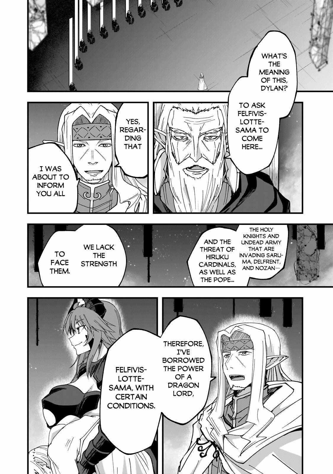 Gaikotsu Kishi-Sama, Tadaima Isekai E Odekake-Chuu Chapter 63 - Page 4 in English