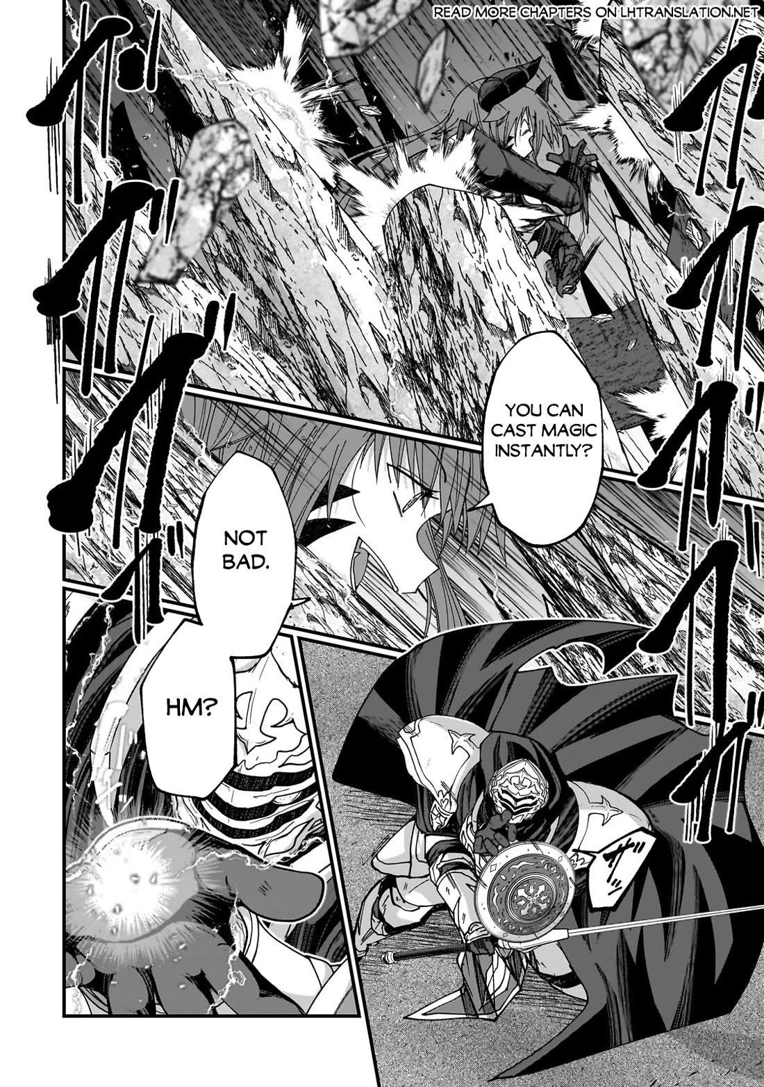 Gaikotsu Kishi-Sama, Tadaima Isekai E Odekake-Chuu Chapter 64 - Page 14 in English