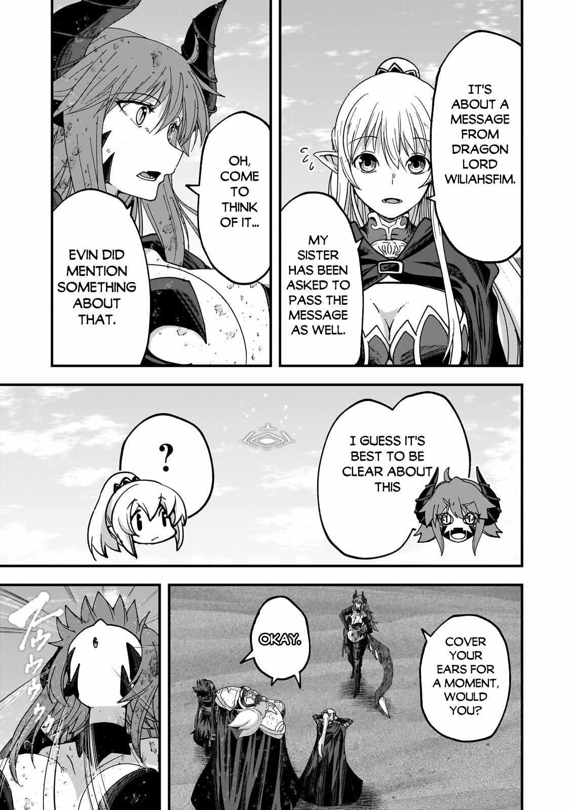 Gaikotsu Kishi-Sama, Tadaima Isekai E Odekake-Chuu Chapter 66.2 - Page 3 in English
