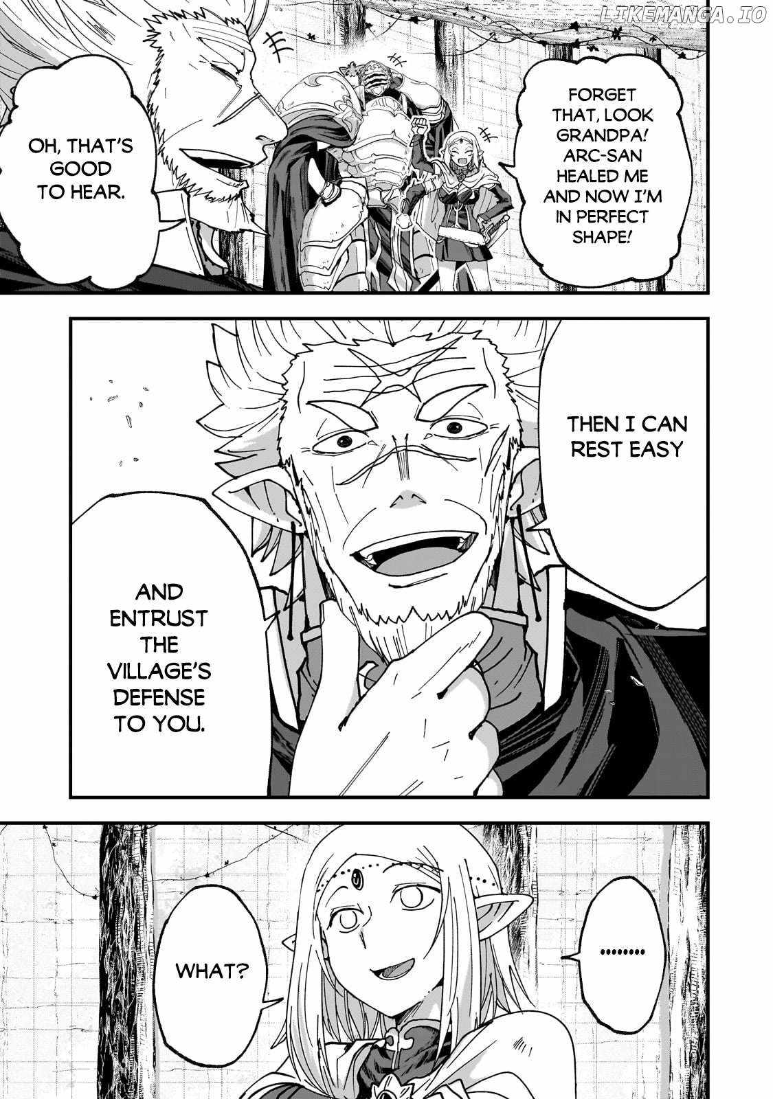 Gaikotsu Kishi-Sama, Tadaima Isekai E Odekake-Chuu Chapter 67.1 - Page 12 in English