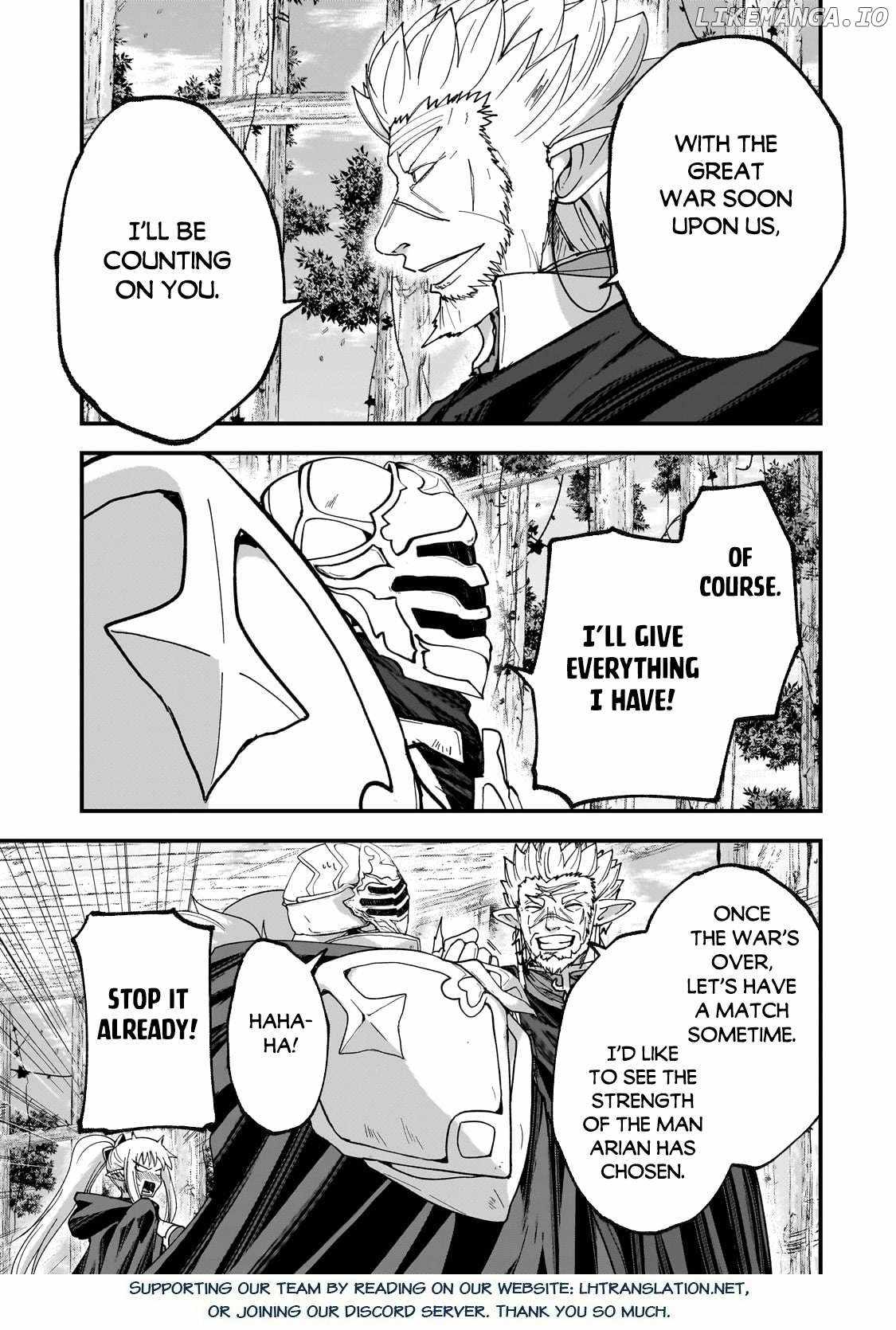 Gaikotsu Kishi-Sama, Tadaima Isekai E Odekake-Chuu Chapter 67.1 - Page 14 in English