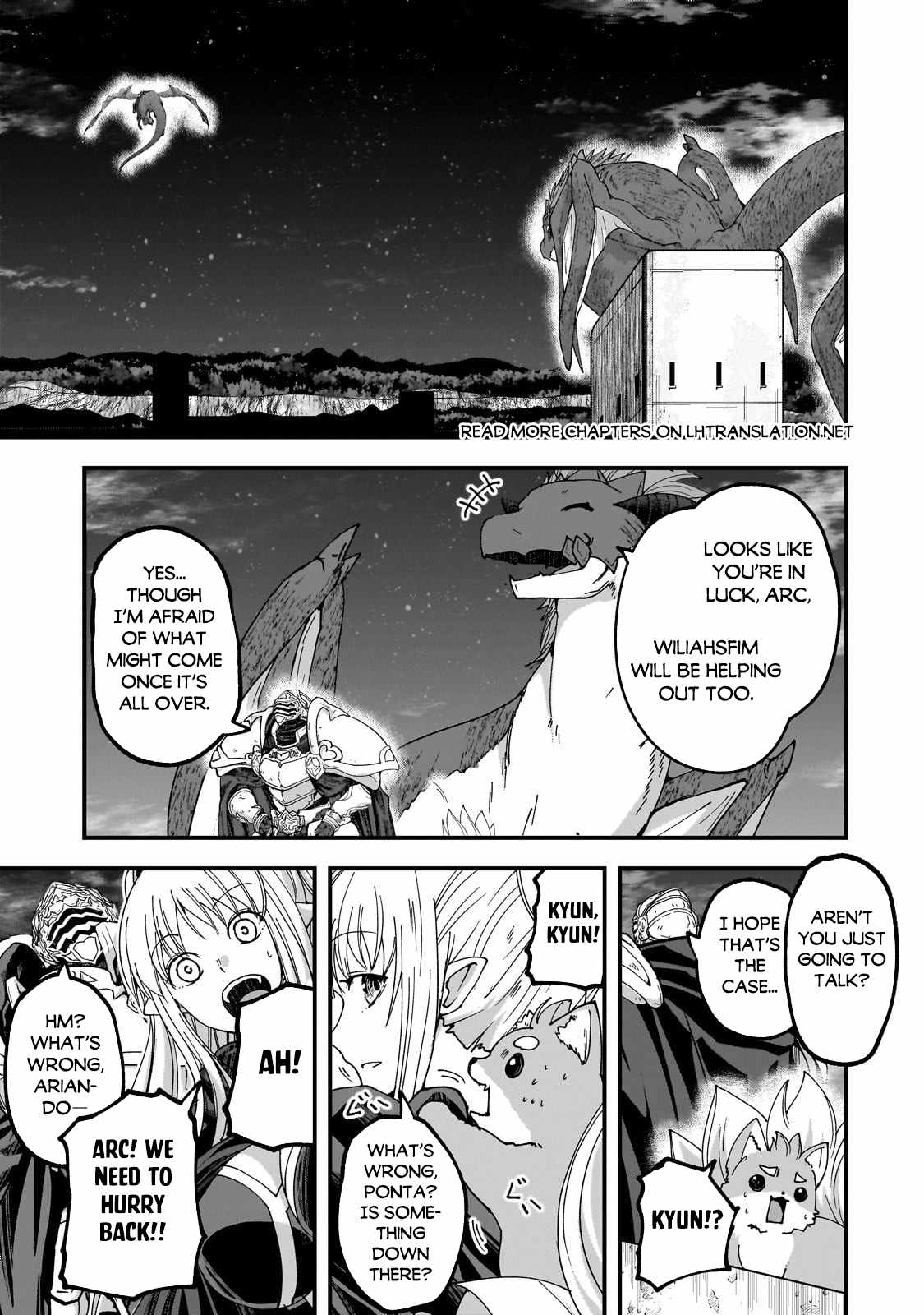 Gaikotsu Kishi-Sama, Tadaima Isekai E Odekake-Chuu Chapter 68.2 - Page 13 in English