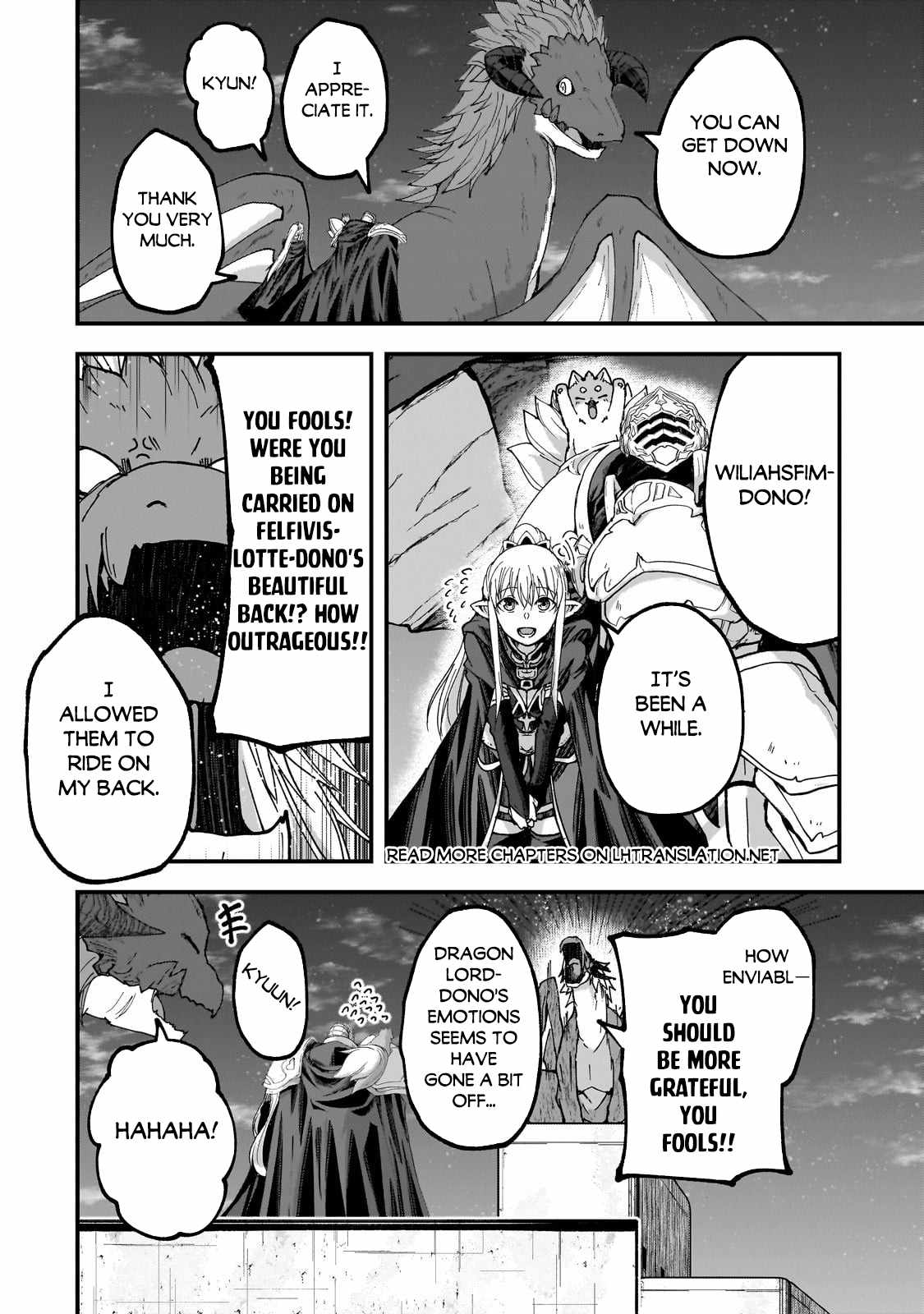 Gaikotsu Kishi-Sama, Tadaima Isekai E Odekake-Chuu Chapter 68.2 - Page 3 in English