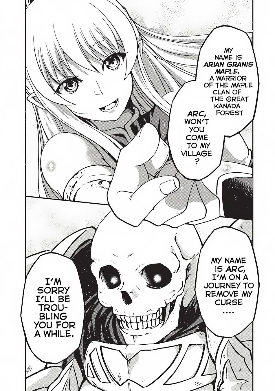 Gaikotsu Kishi-Sama, Tadaima Isekai E Odekake-Chuu Chapter 8 - Page 25 in English
