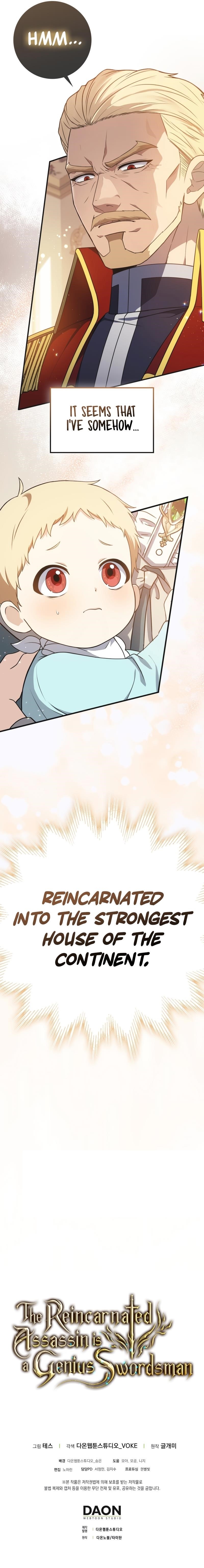 The Reincarnated Assassin is a Genius Swordsman Chapter 1 - Page 19 in English
