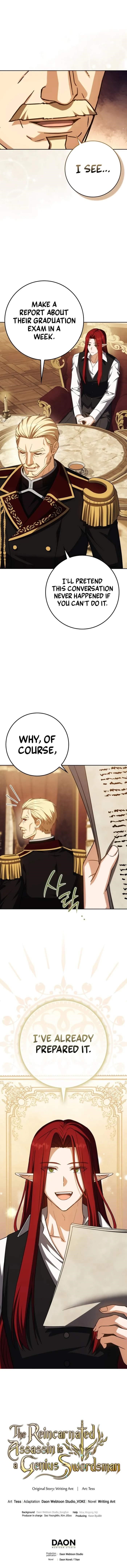 The Reincarnated Assassin is a Genius Swordsman Chapter 55 - Page 18 in English