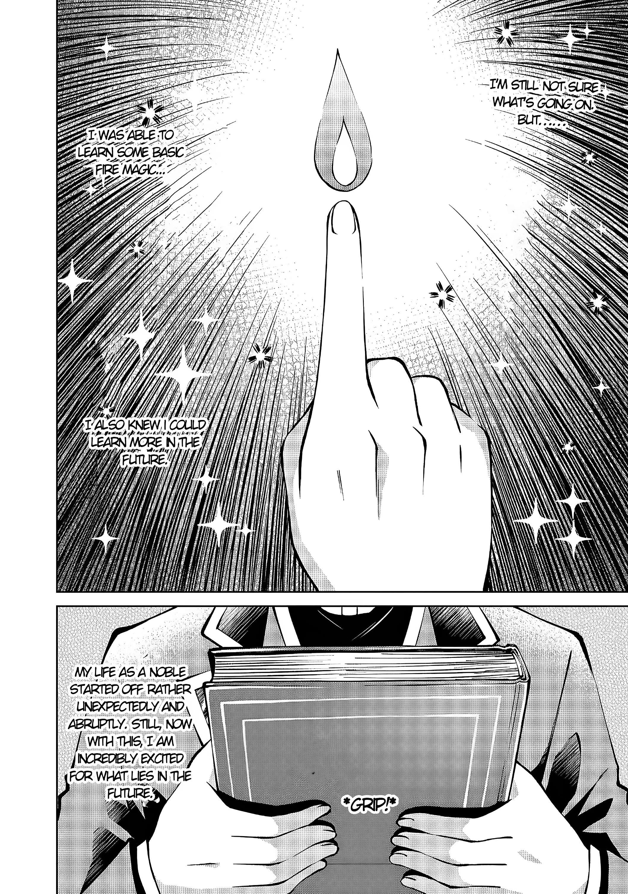 My Noble Family is Headed For Ruin, So I May As Well Study Magic In My Free Time Chapter 1 - Page 22 in English