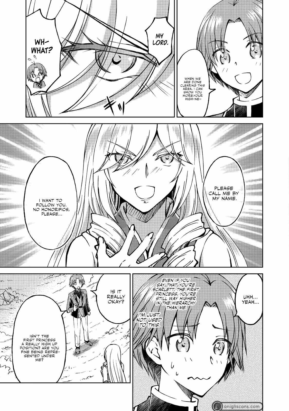My Noble Family is Headed For Ruin, So I May As Well Study Magic In My Free Time Chapter 12 - Page 3 in English