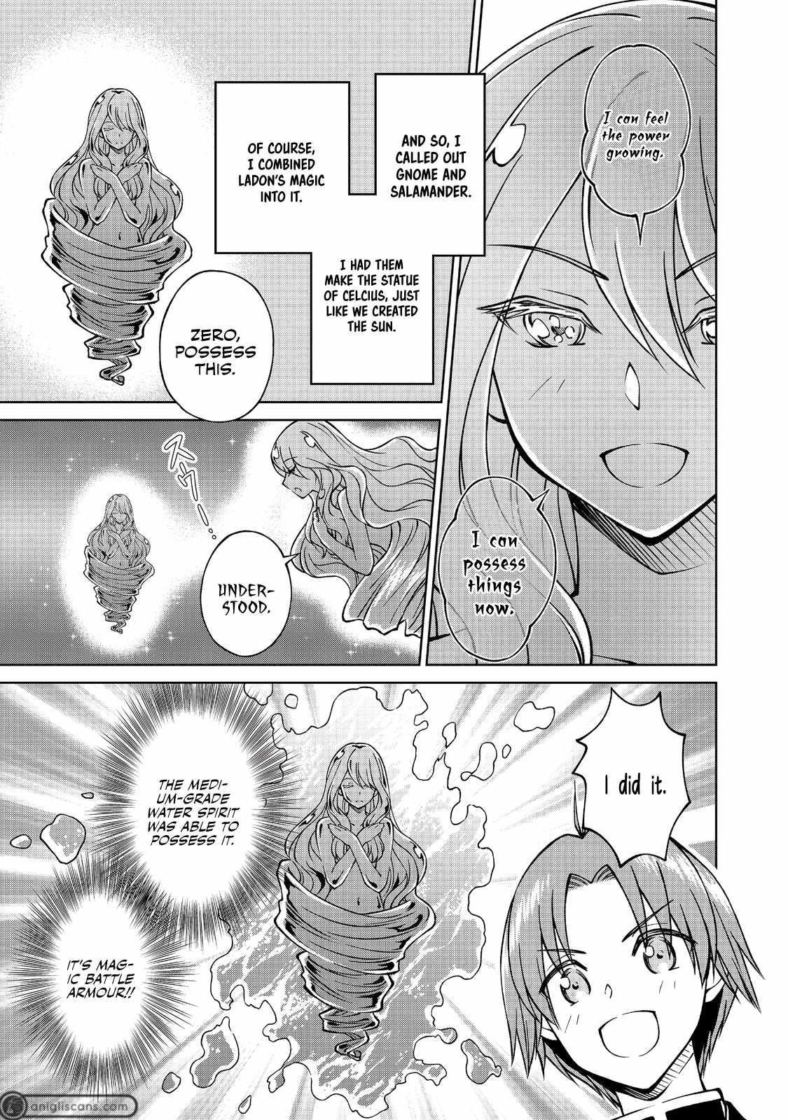 My Noble Family is Headed For Ruin, So I May As Well Study Magic In My Free Time Chapter 15 - Page 19 in English