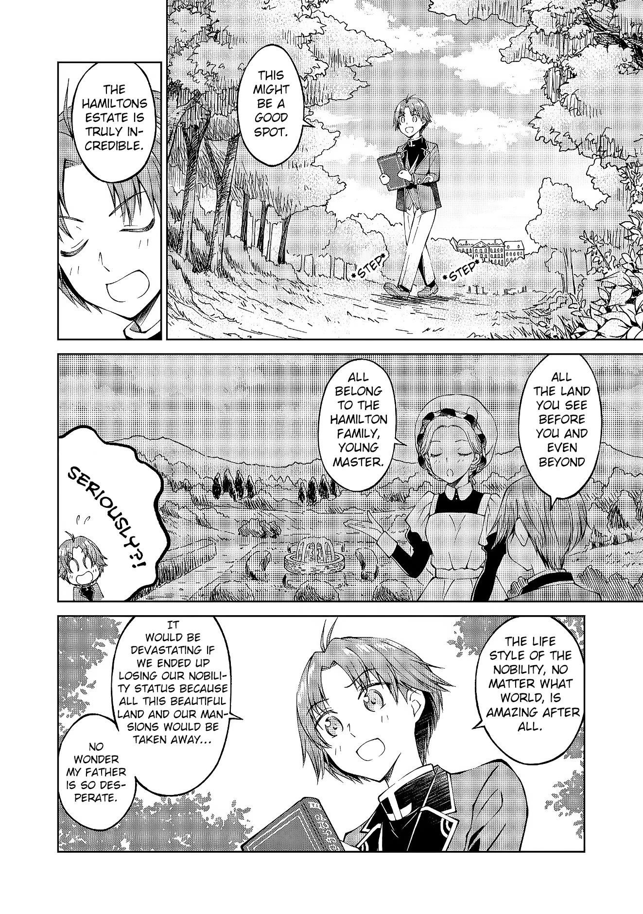 My Noble Family is Headed For Ruin, So I May As Well Study Magic In My Free Time Chapter 2 - Page 3 in English