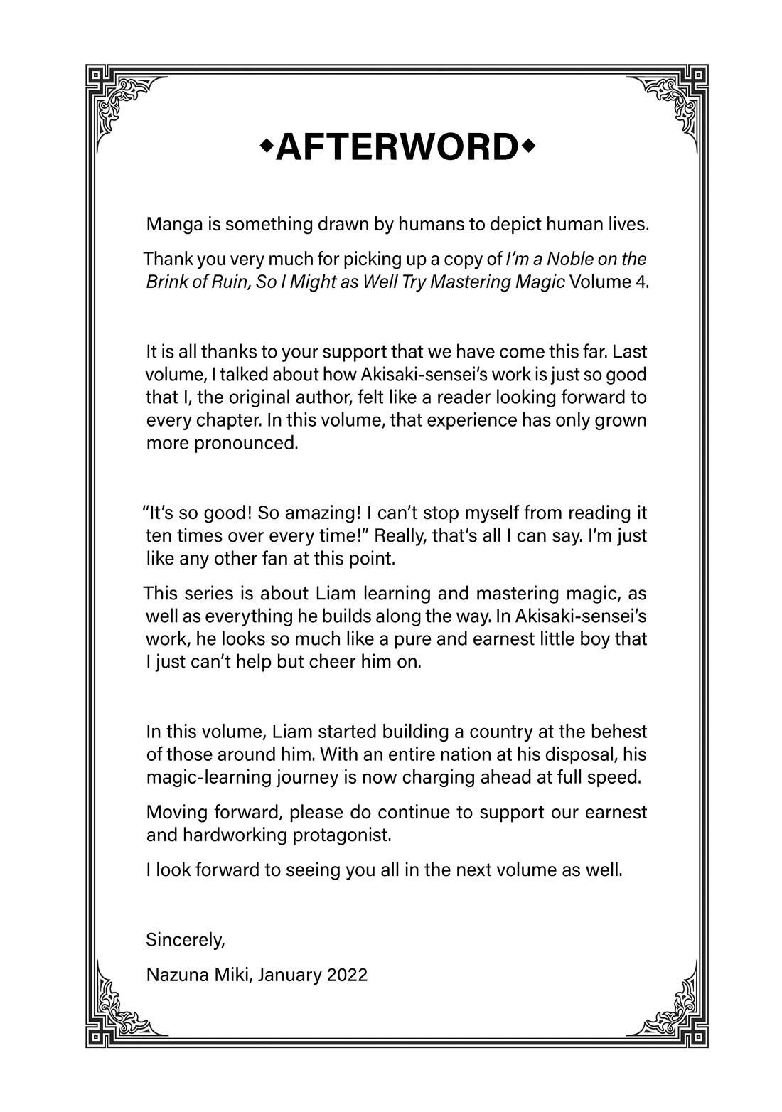 My Noble Family is Headed For Ruin, So I May As Well Study Magic In My Free Time Chapter 23 - Page 34 in English