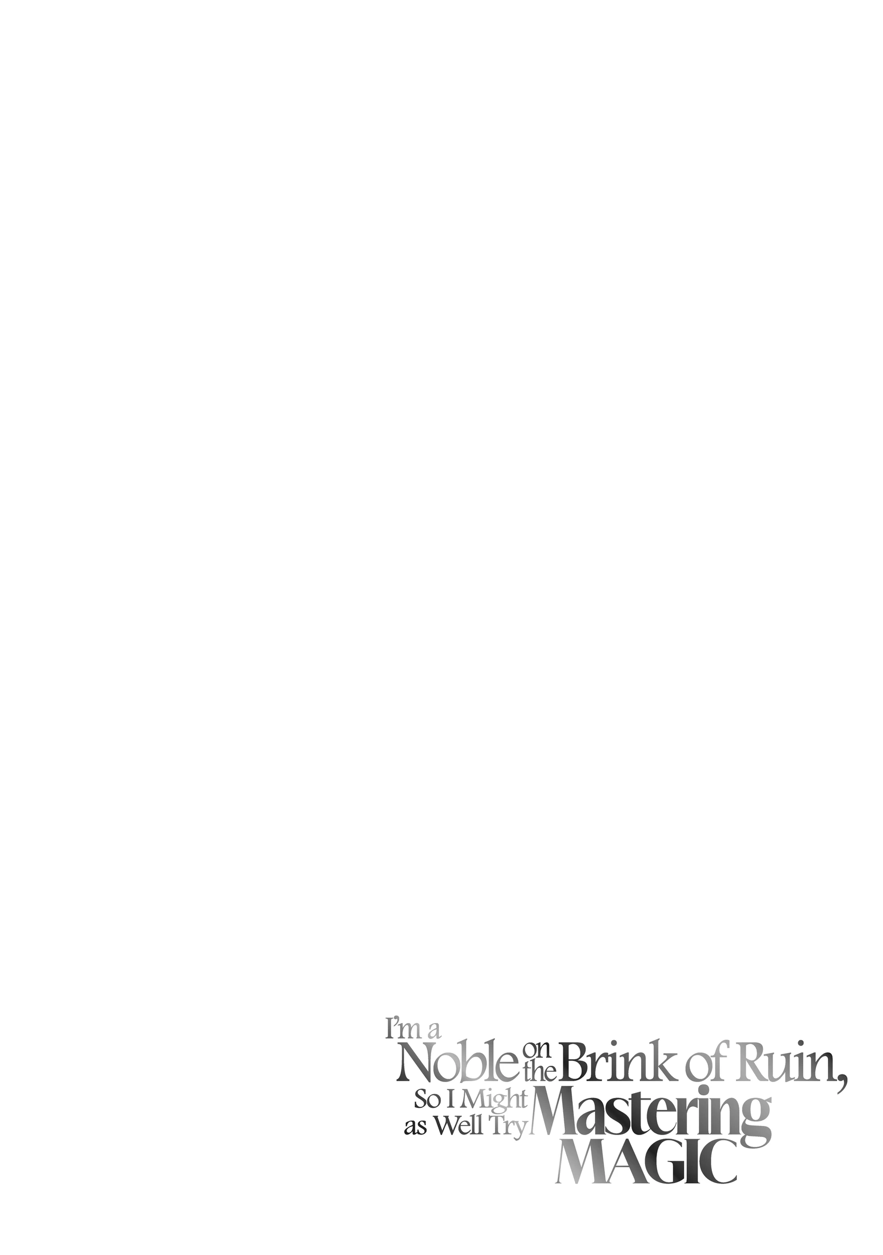 My Noble Family is Headed For Ruin, So I May As Well Study Magic In My Free Time Chapter 28 - Page 39 in English