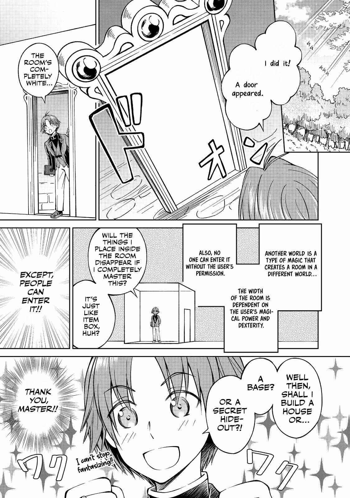 My Noble Family is Headed For Ruin, So I May As Well Study Magic In My Free Time Chapter 6 - Page 5 in English