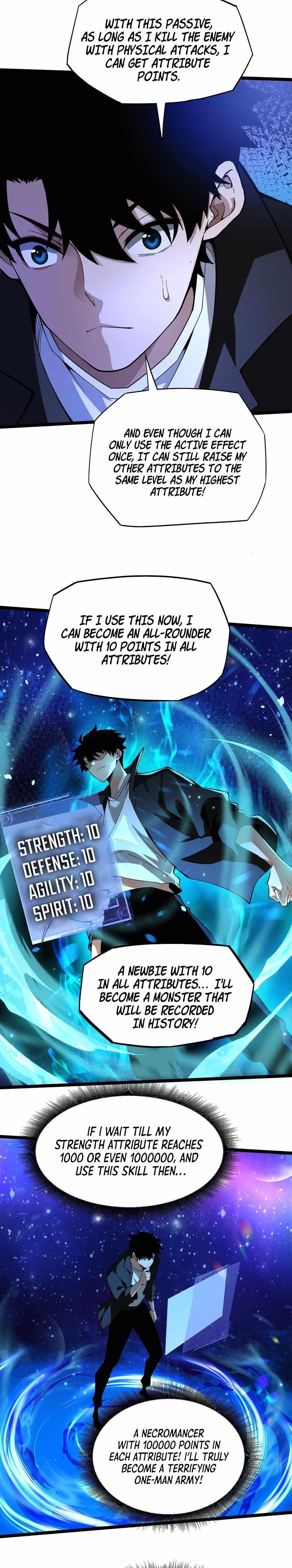 Maxed Strength Stats Necromancer Chapter 1 - Page 11 in English