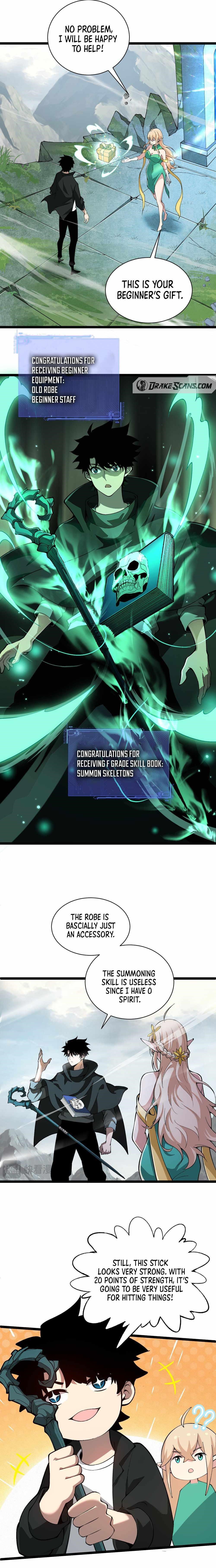 Maxed Strength Stats Necromancer Chapter 1 - Page 15 in English