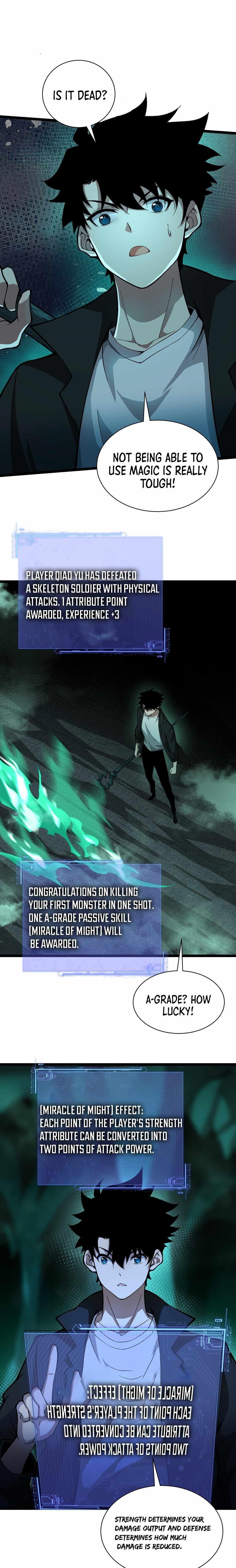 Maxed Strength Stats Necromancer Chapter 1 - Page 22 in English