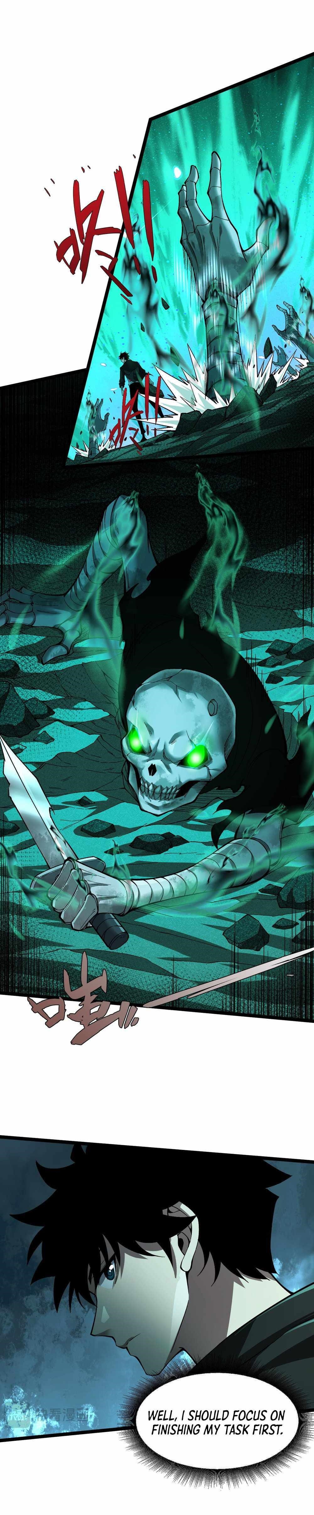 Maxed Strength Stats Necromancer Chapter 1 - Page 24 in English