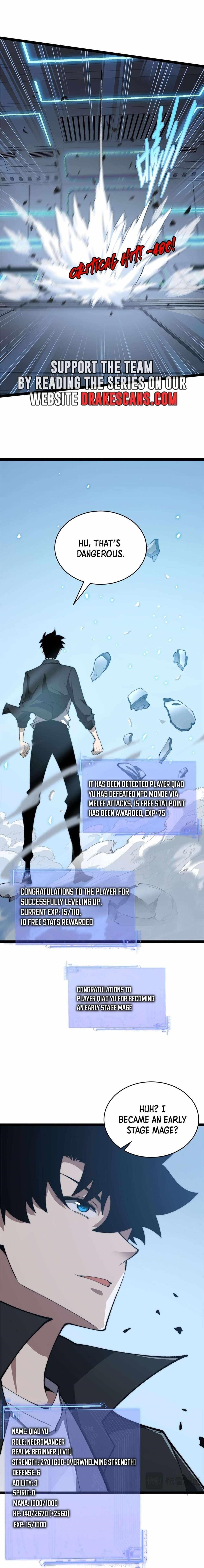 Maxed Strength Stats Necromancer Chapter 15 - Page 12 in English