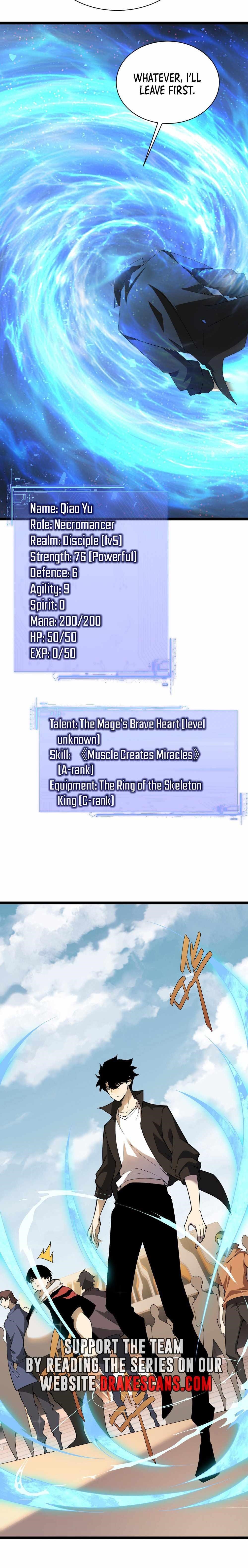 Maxed Strength Stats Necromancer Chapter 2 - Page 22 in English