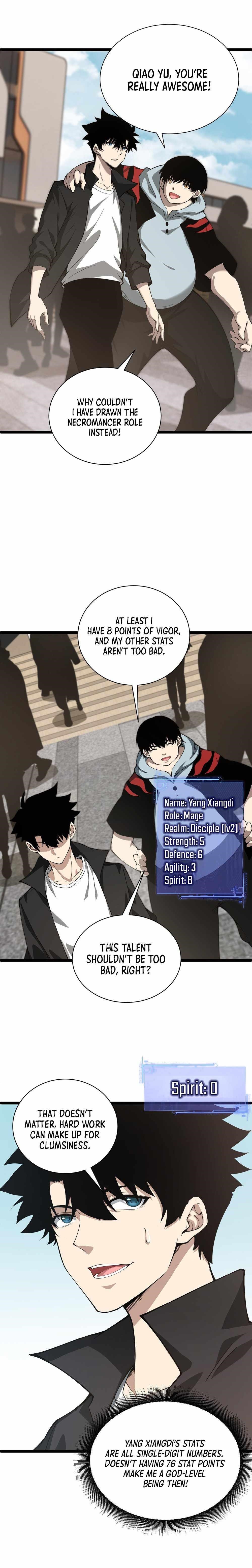 Maxed Strength Stats Necromancer Chapter 2 - Page 34 in English