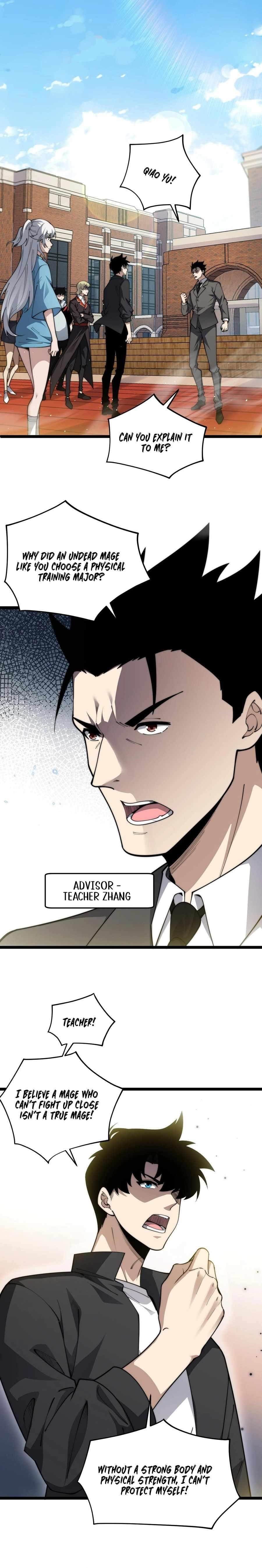 Maxed Strength Stats Necromancer Chapter 36 - Page 9 in English