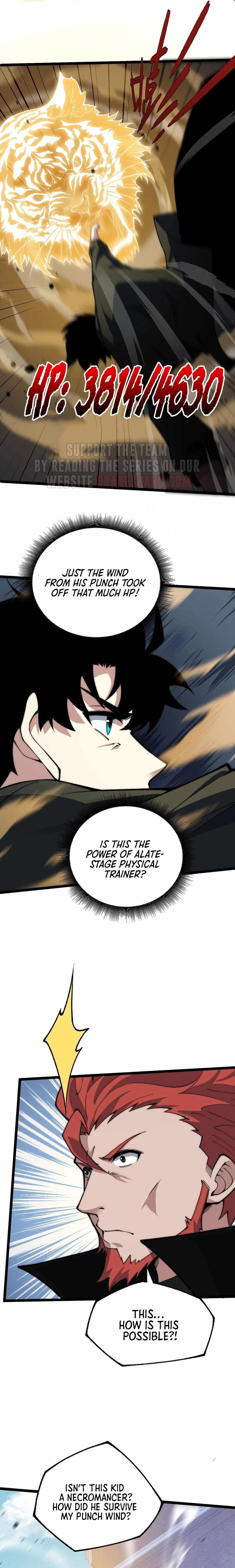 Maxed Strength Stats Necromancer Chapter 37 - Page 9 in English