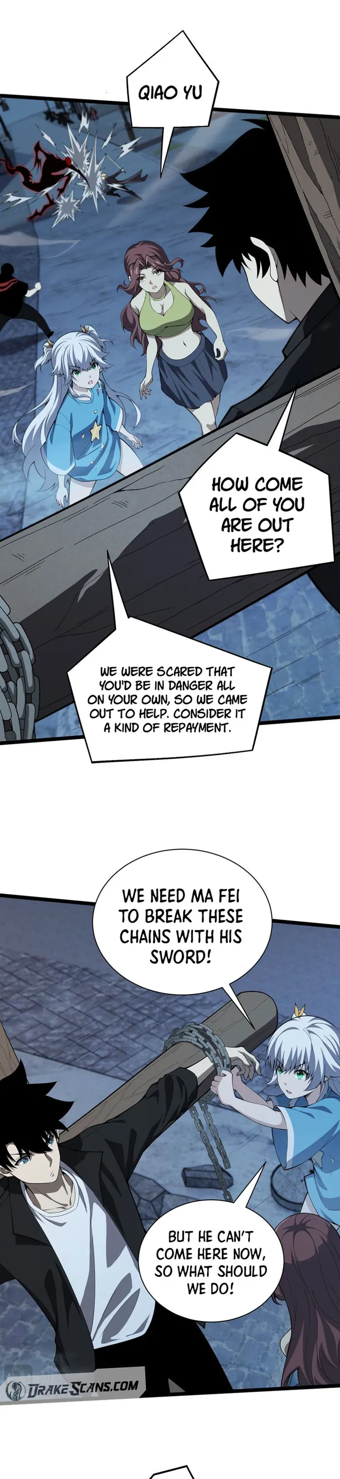 Maxed Strength Stats Necromancer Chapter 4 - Page 7 in English