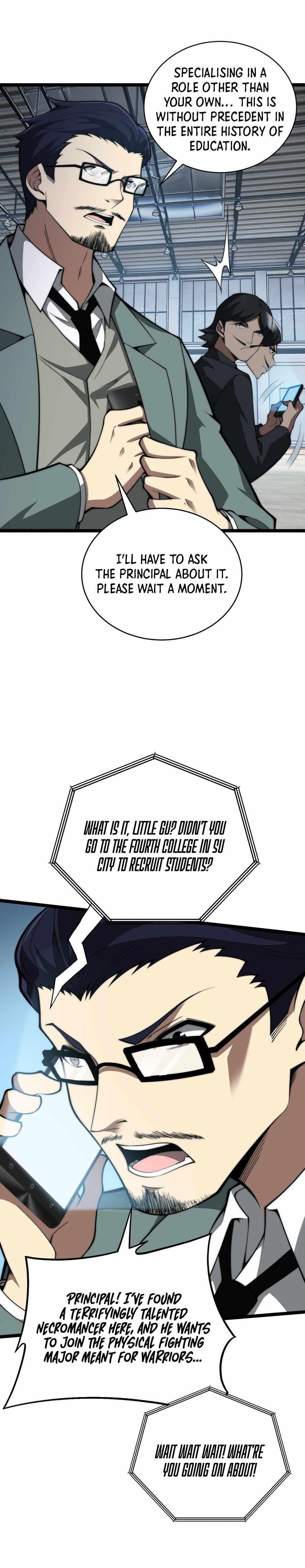 Maxed Strength Stats Necromancer Chapter 7 - Page 18 in English