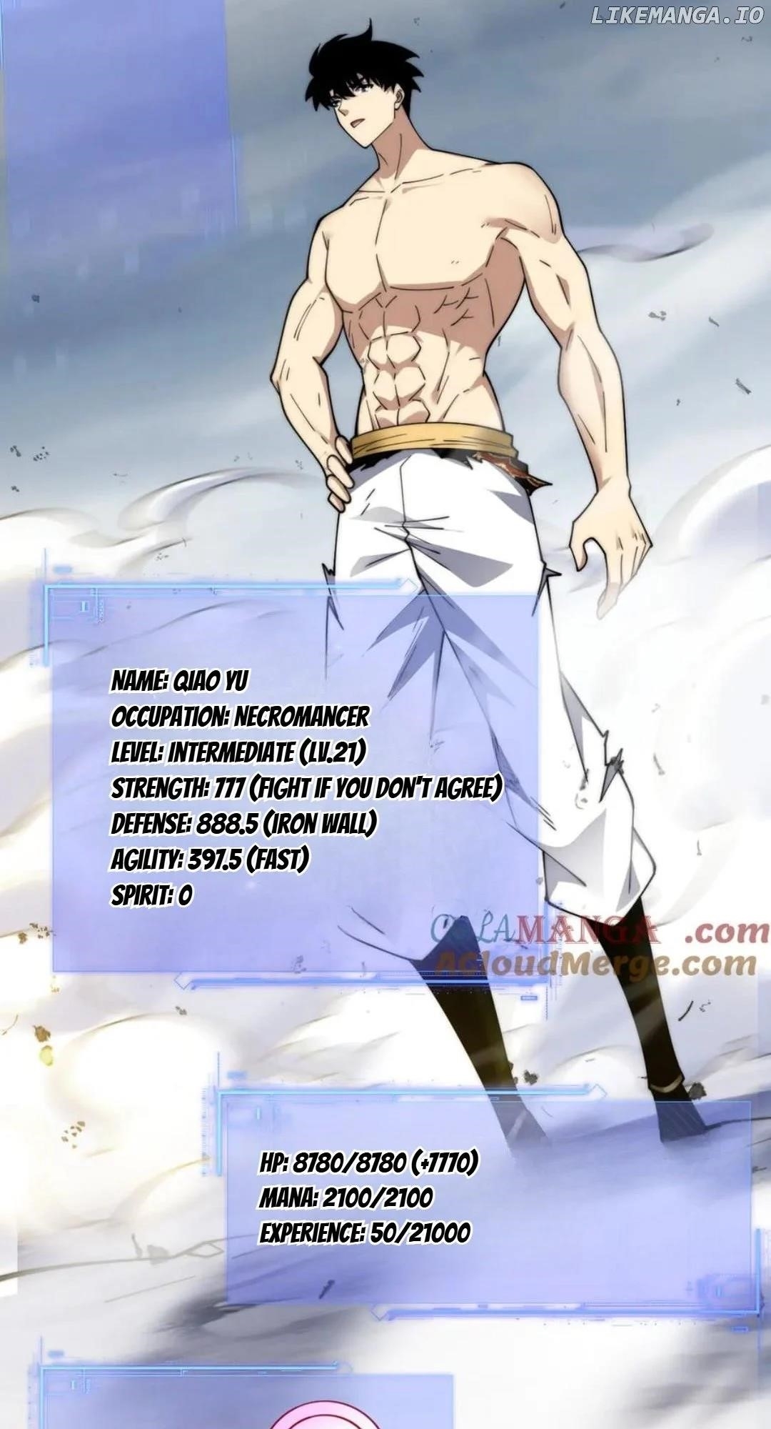 Maxed Strength Stats Necromancer Chapter 91 - Page 48 in English