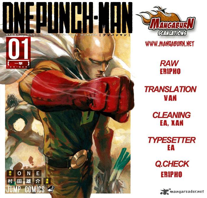 One Punch Man, onepunchman Chapter 28 - Page 20 in English