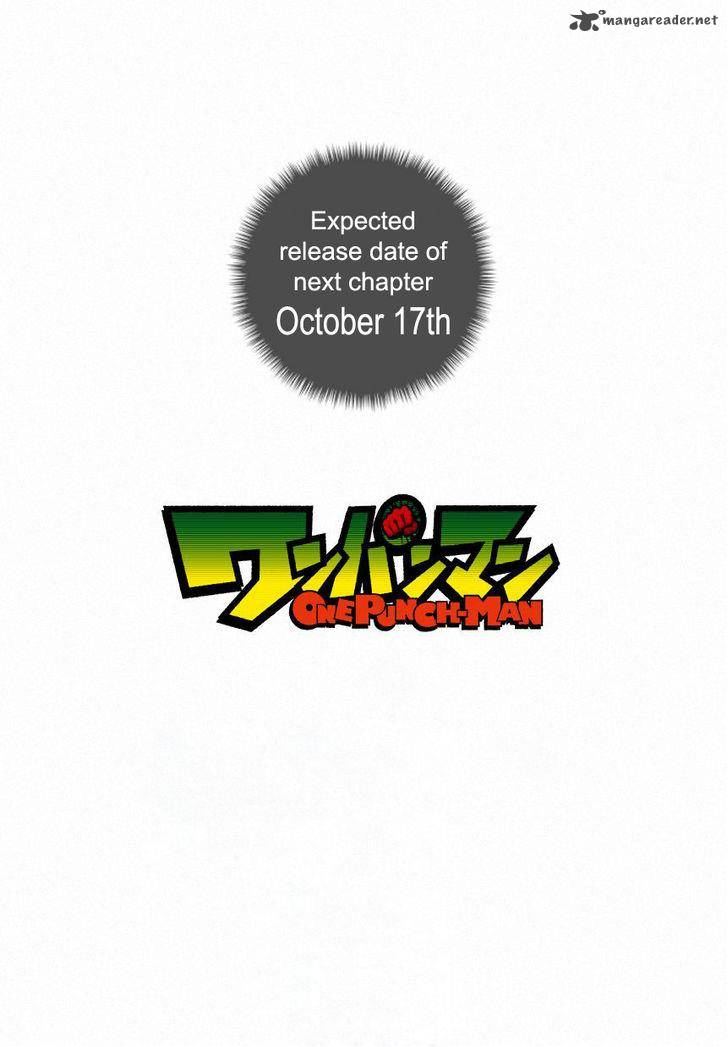 One Punch Man, onepunchman Chapter 37 - Page 23 in English