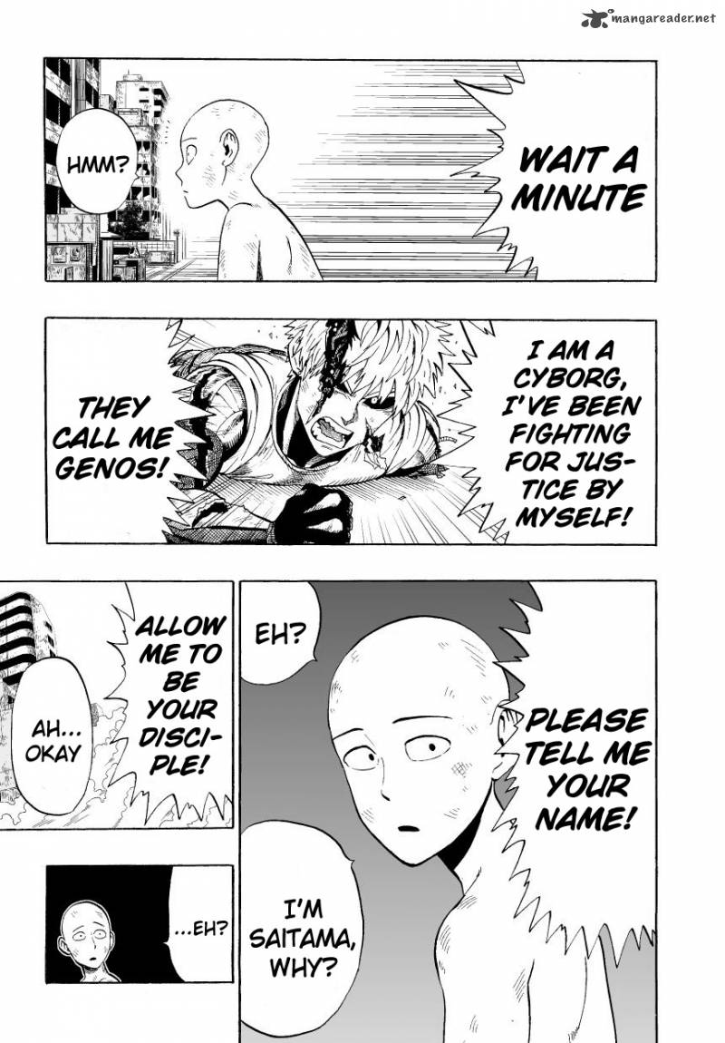 One Punch Man, onepunchman Chapter 6 - Page 25 in English