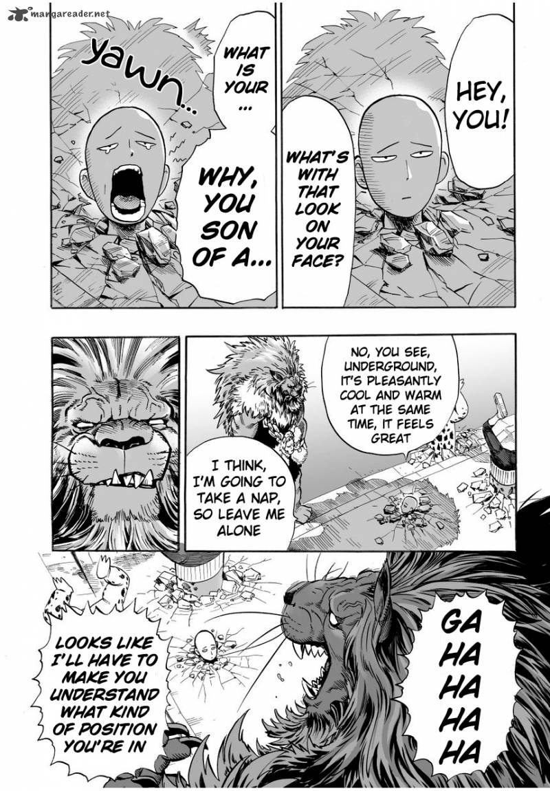 One Punch Man, onepunchman Chapter 8 - Page 12 in English