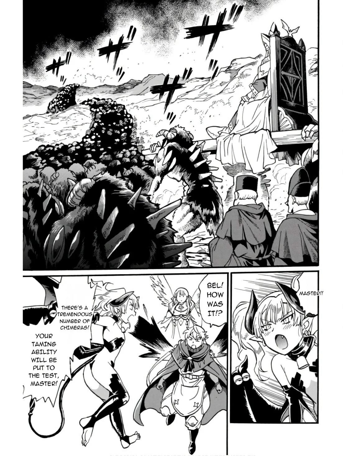 Dappou Tamer no Nariagari Boukentan ~S Rank Bishoujo Boukensha ga Ore no Juuma ni Natte Imasu Chapter 27.2 - Page 12 in English