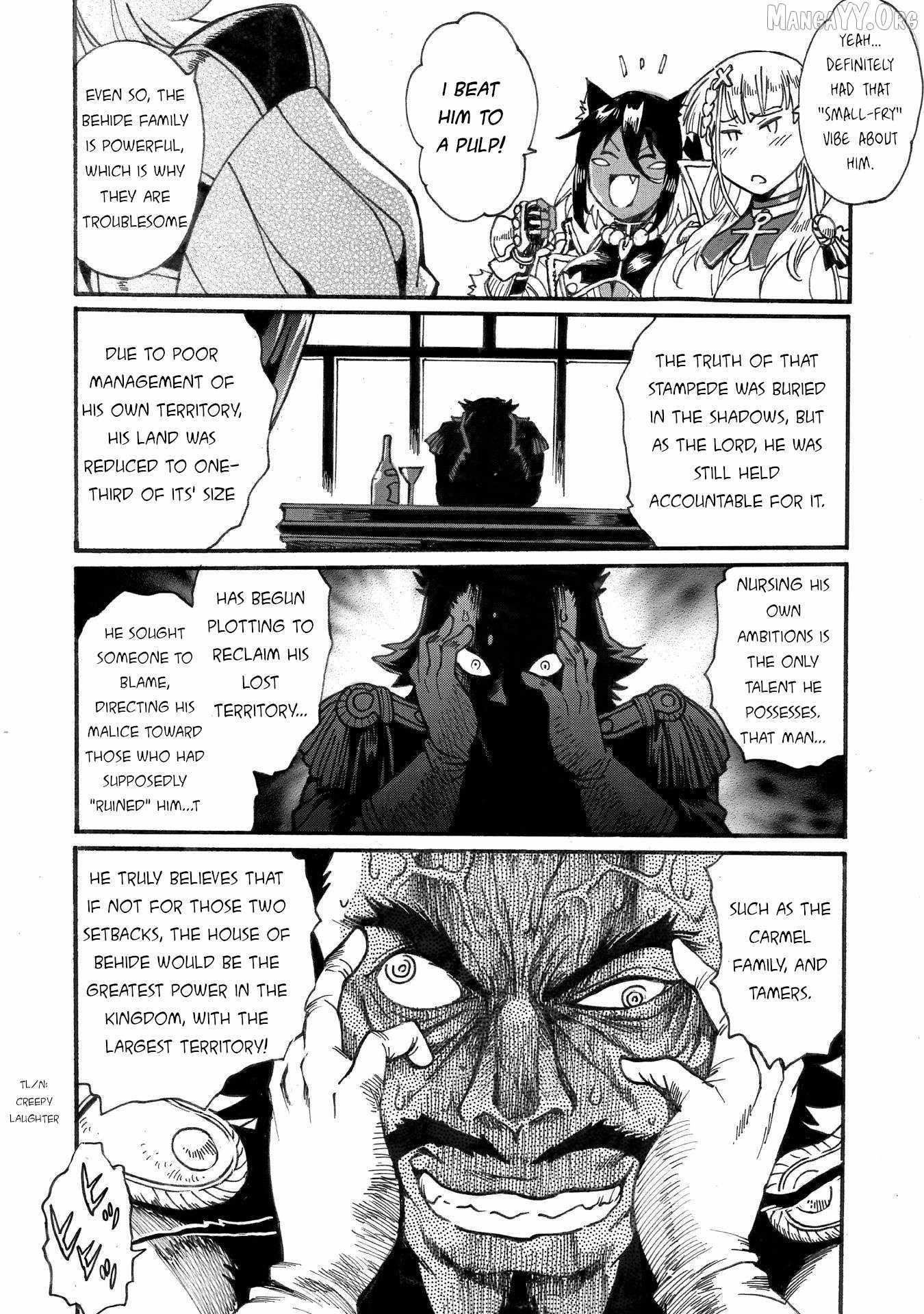 Dappou Tamer no Nariagari Boukentan ~S Rank Bishoujo Boukensha ga Ore no Juuma ni Natte Imasu Chapter 33 - Page 22 in English