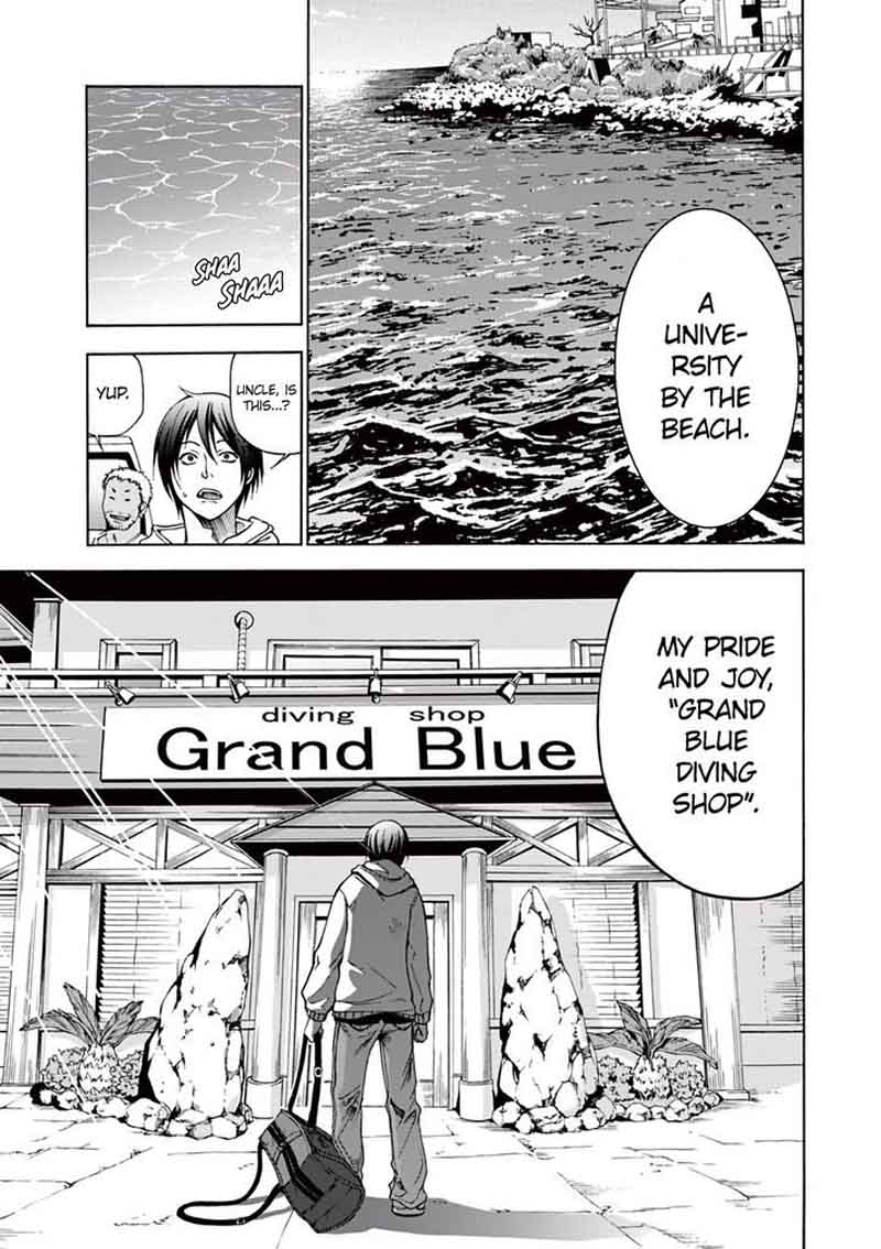 GRAND BLUE Chapter 1 - Page 6 in English