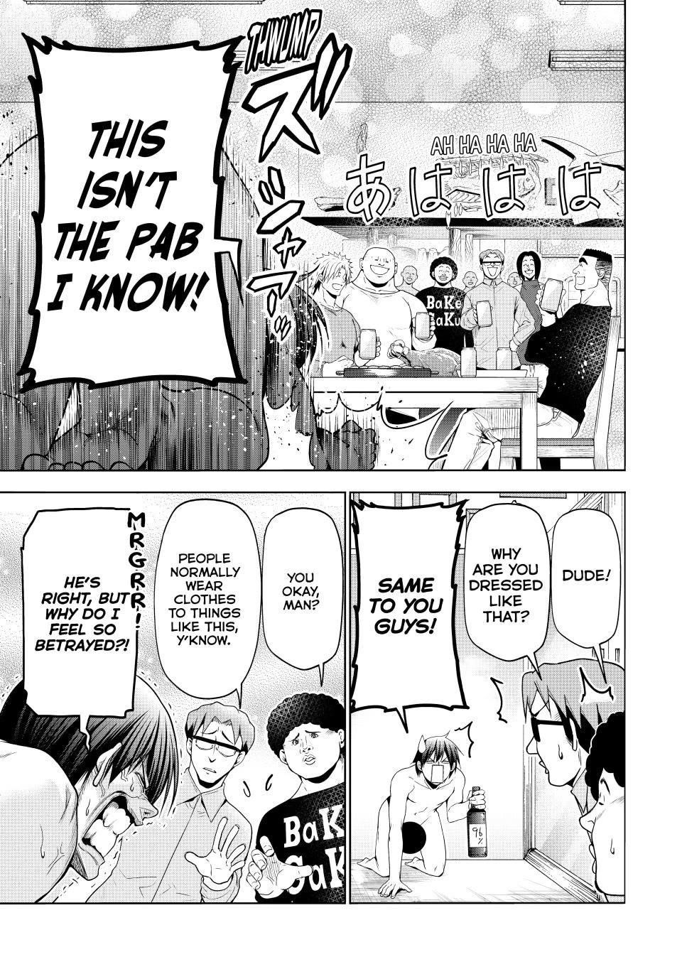 GRAND BLUE Chapter 100 - Page 11 in English