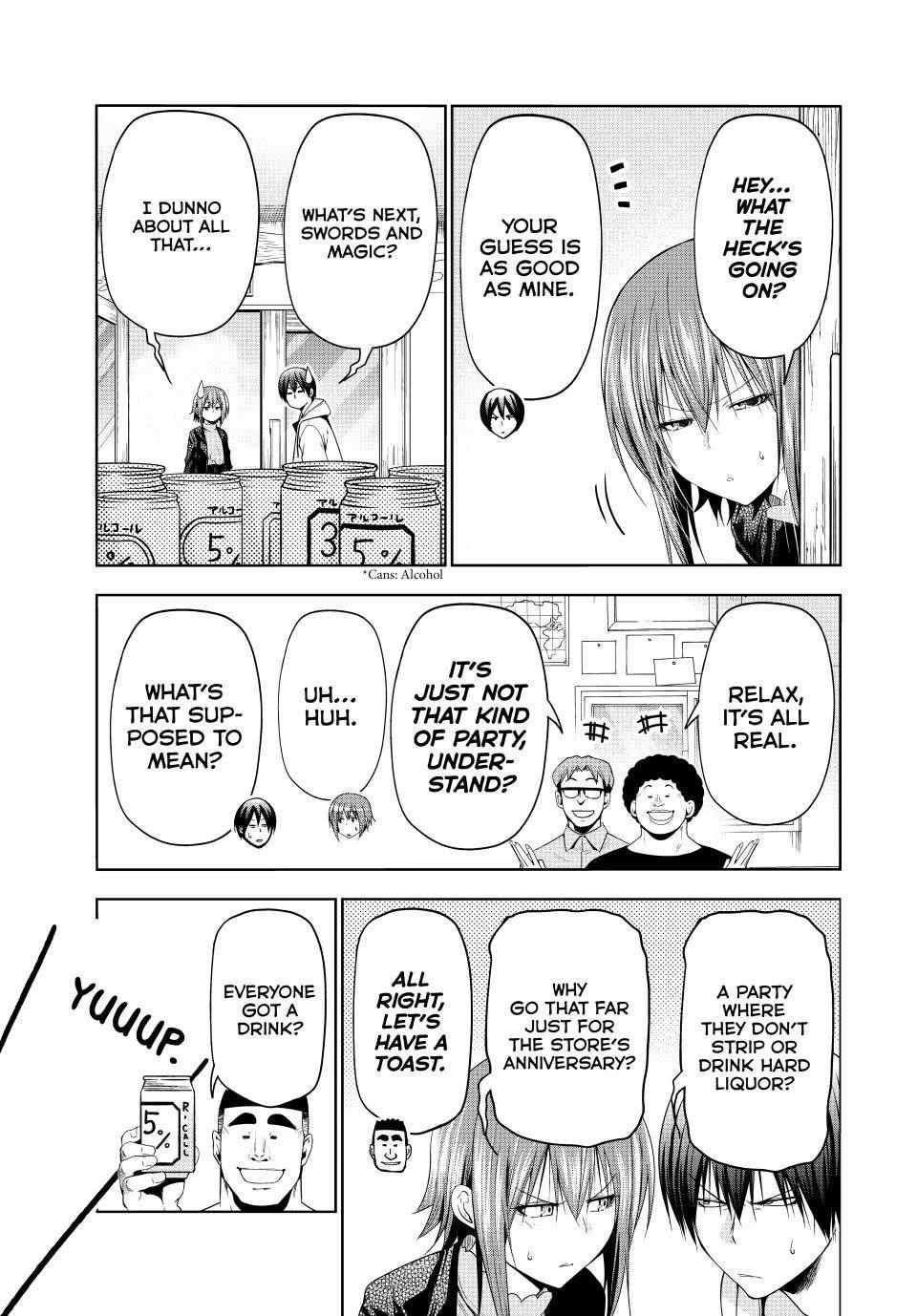 GRAND BLUE Chapter 100 - Page 13 in English